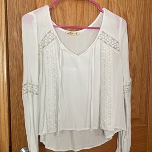 White medium blouse